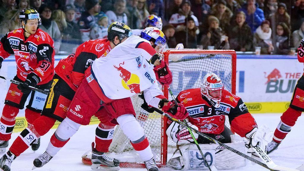 Eishockey: Salzburg gewinnt letztes Heimspiel