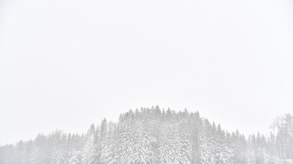 Schnee in Salzburg