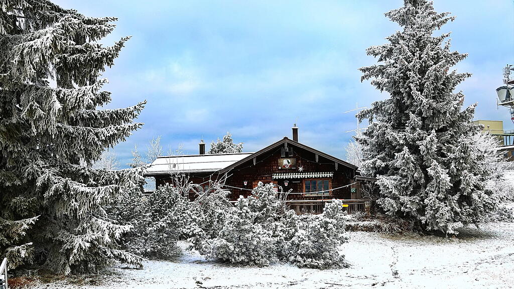 Schnee am Gaisberg