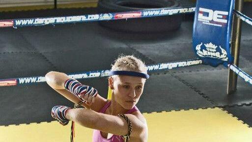 Christin Fiedler in Action