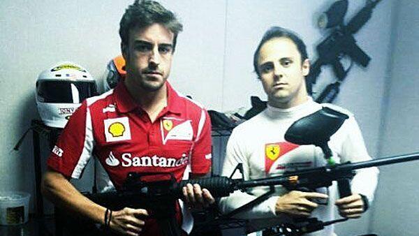 Alonso und Massa martialisch in Austin.