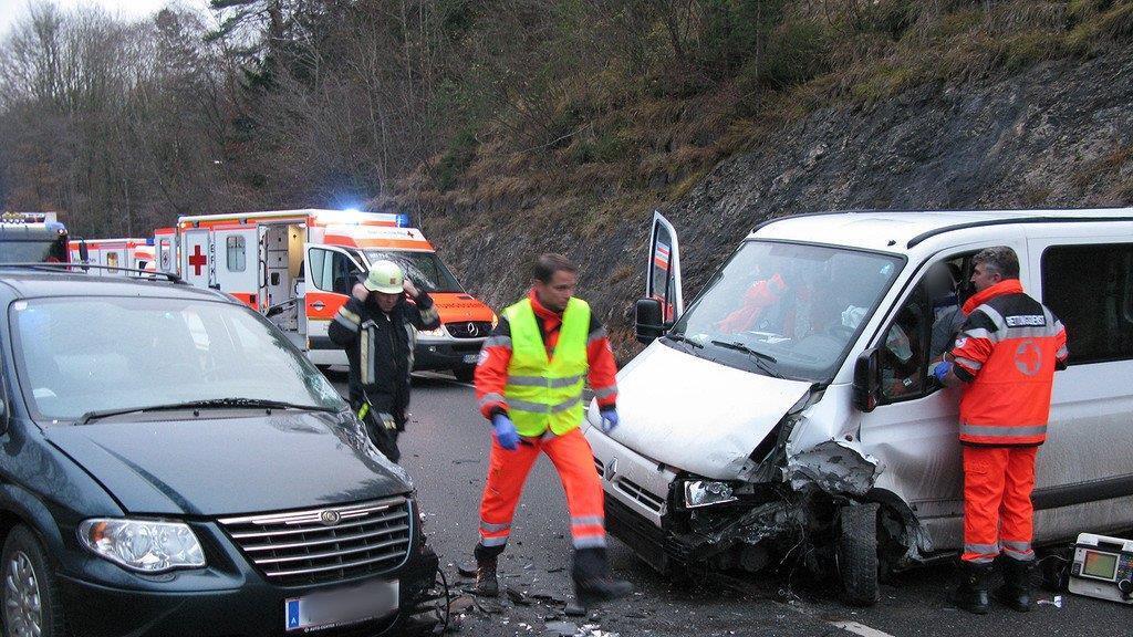 VU auf der B21