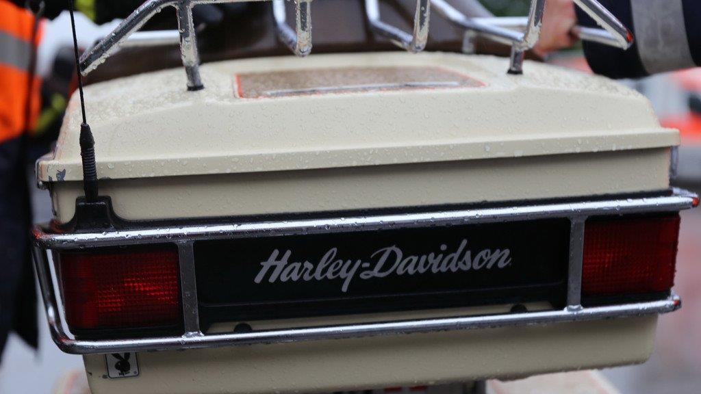 Unfall mit Harley Davidson
