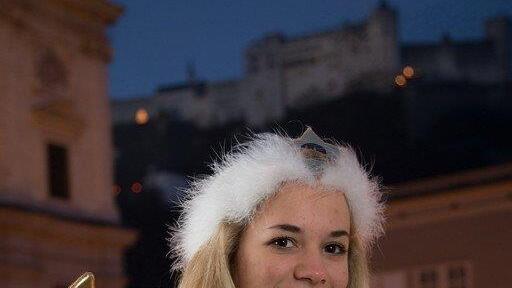 Salzburger Christkind und Engerl
