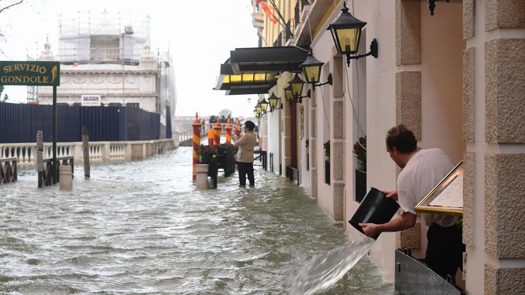 Hochwasser in Venedig