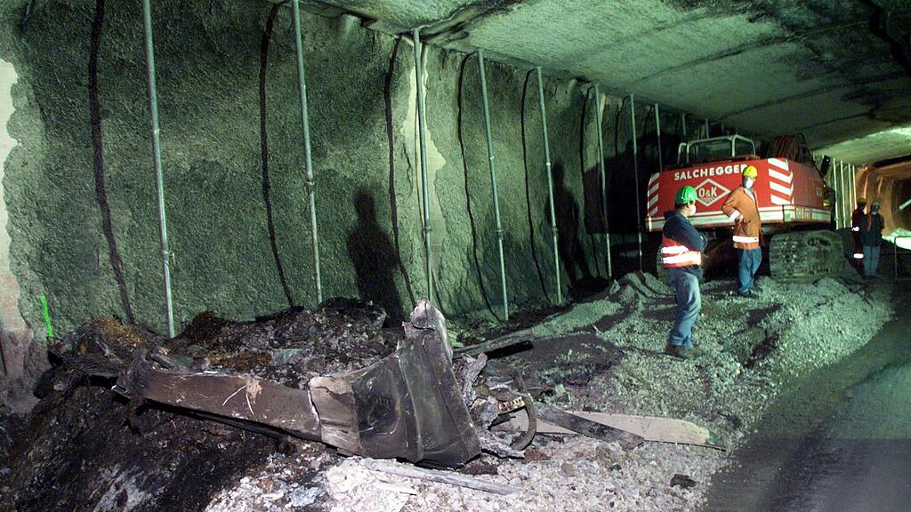 Brand Tauerntunnel