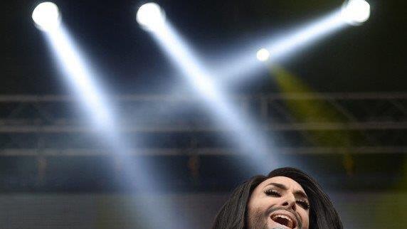 Conchita Wurst in Kopenhagen
