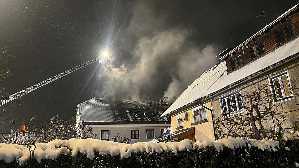 Großbrand im Ortszentrum von Tamsweg