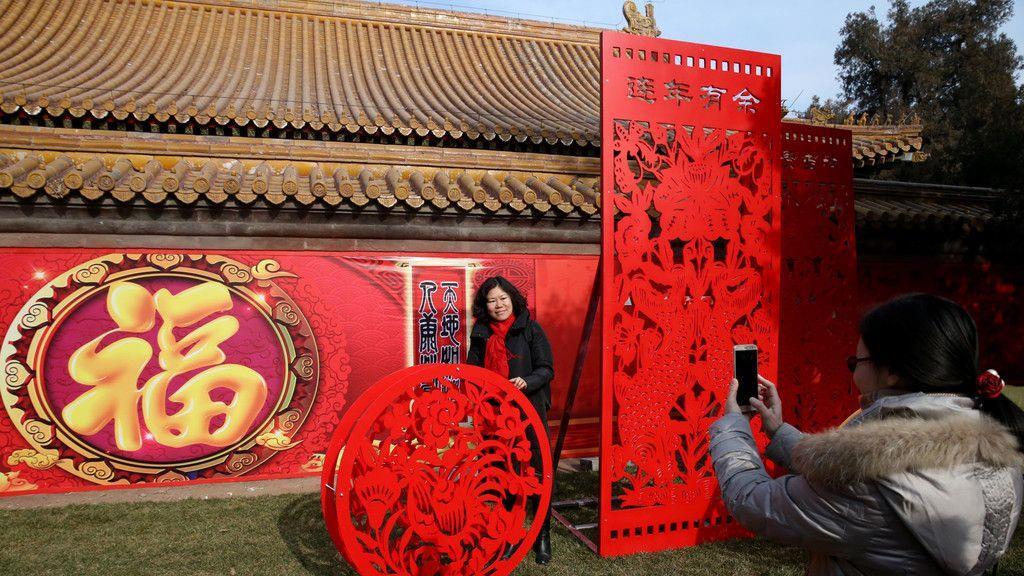 China feiert das Jahr des Hahns