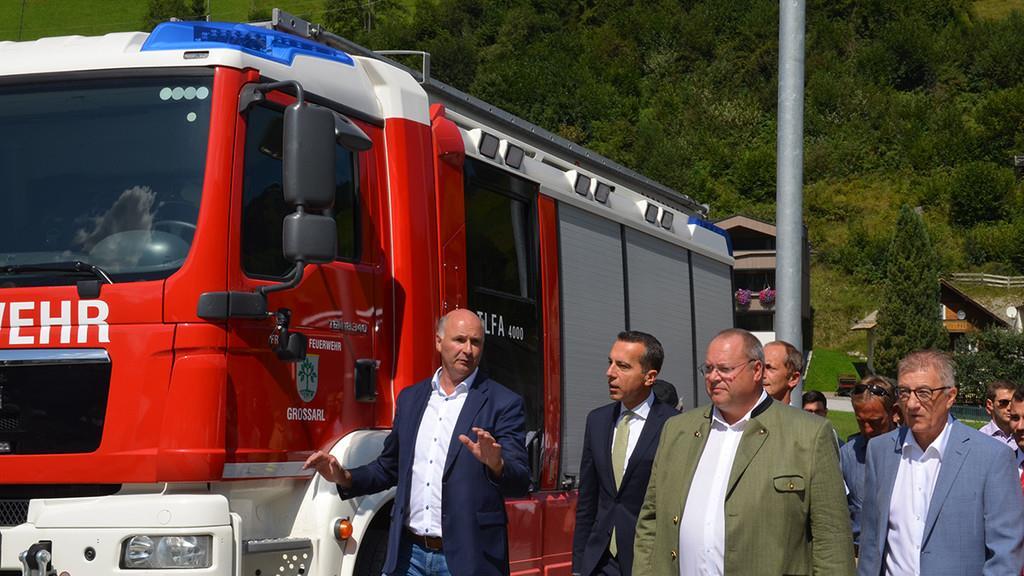 Bundeskanzler Kern in Großarl