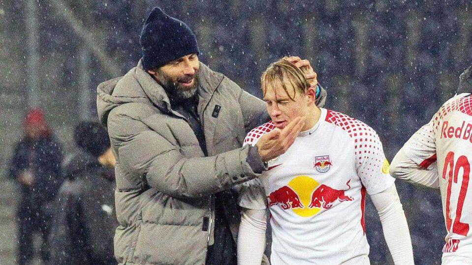 Xaver Schlager in Aktion