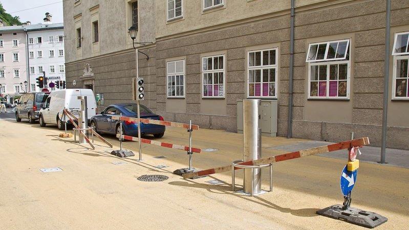 Poller in der Hofstallgasse