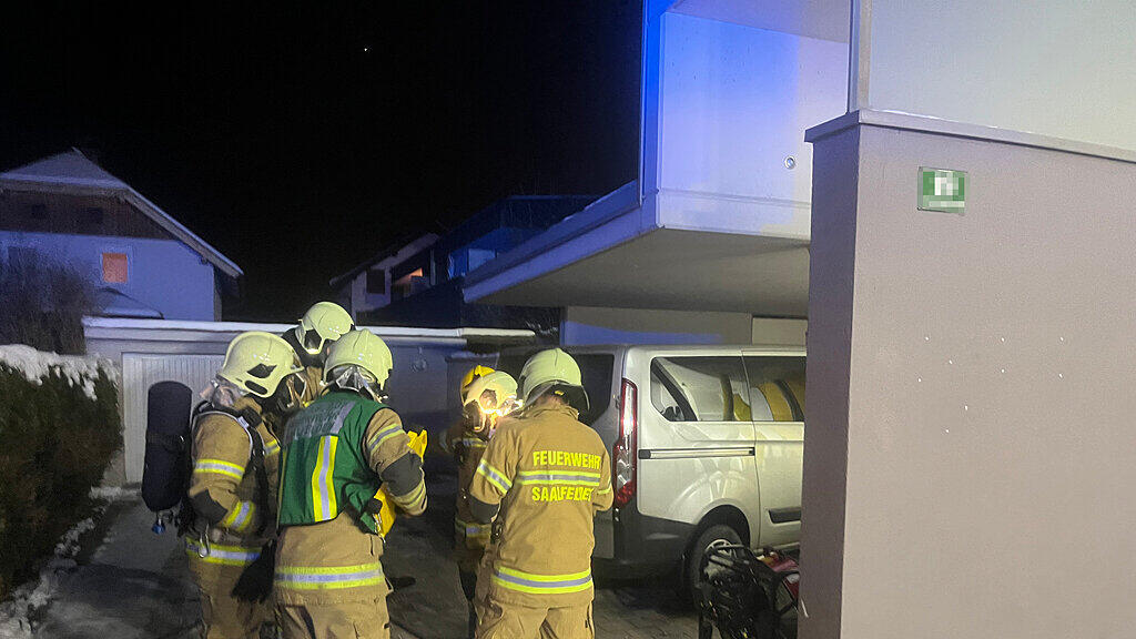 Brand in Saalfelden