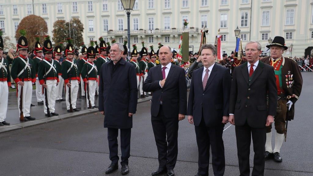 Salzburger Schützen in Wien