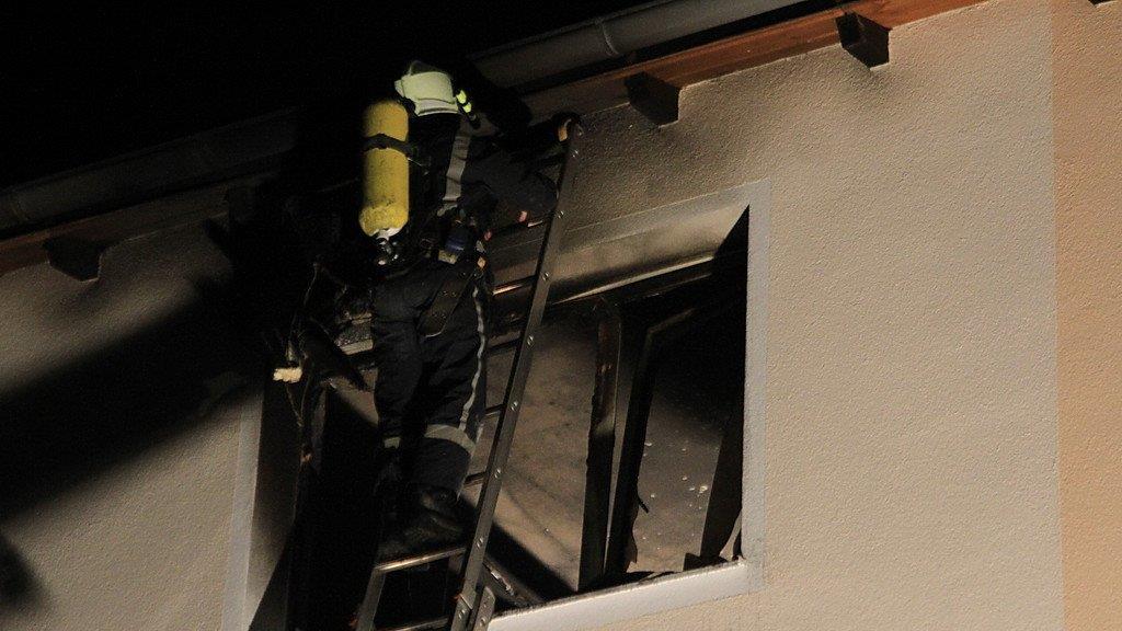 Bilder vom Brand im Quellenweg