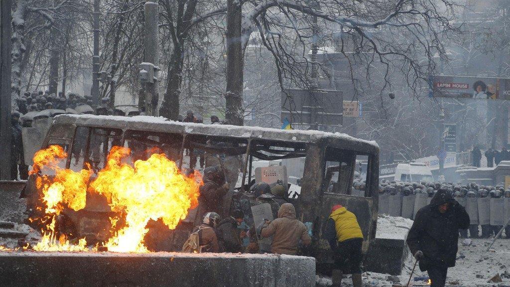 Kiew: Polizei erschießt zwei Demonstranten