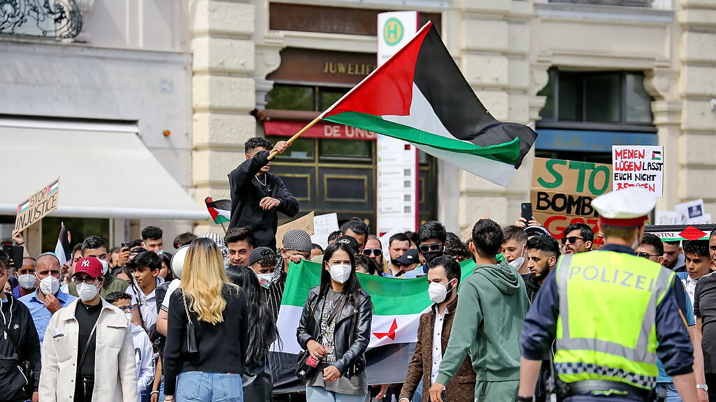 Palästina-Demo in Salzburg