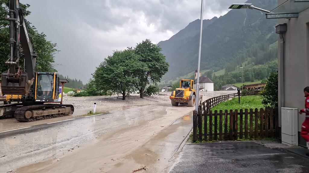 Unwetter Gschnitz