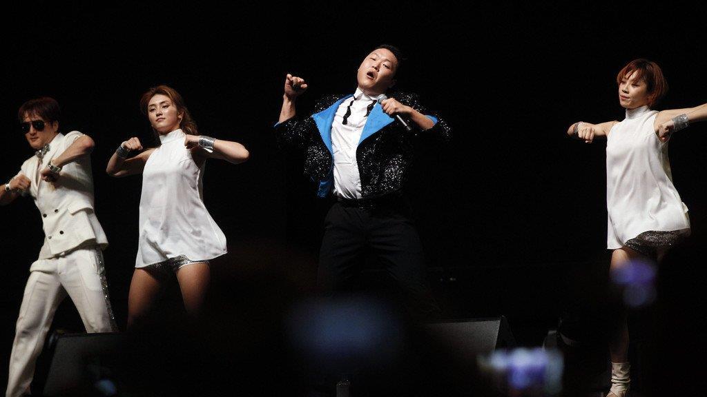 Gangnam Style: Rapper Psy in Aktion