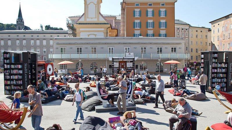 StadtLesen am Mozartplatz