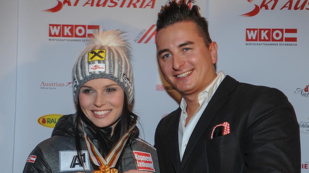 Ski-WM: Anna Fenninger feiert mit Stars im Haus "Ski Austria"