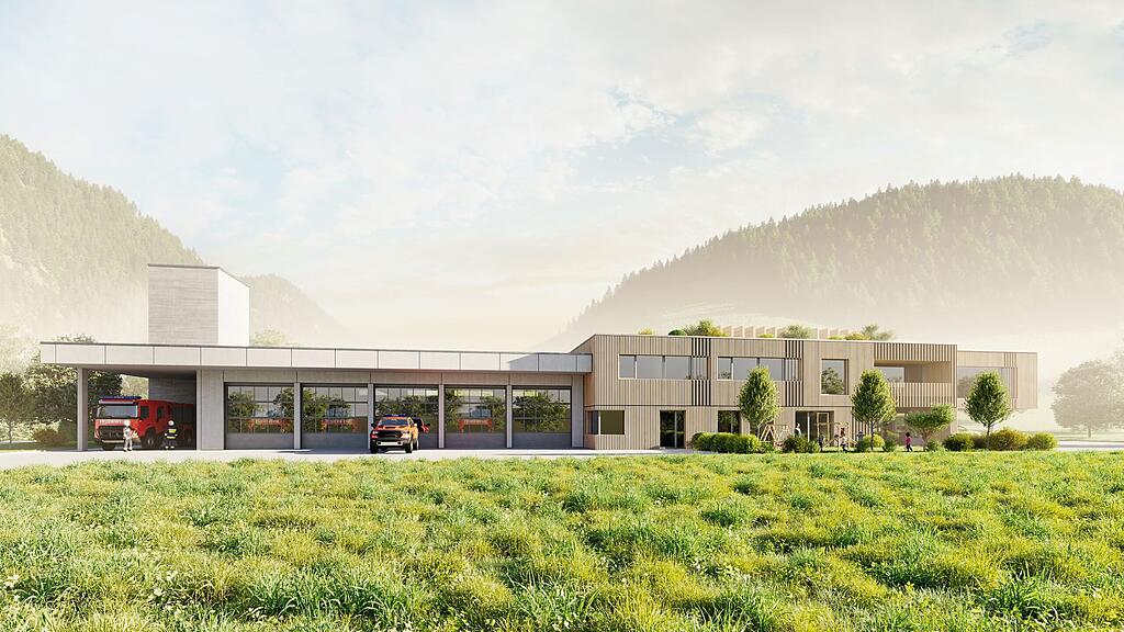 Neues Feuerwehrhaus Bruck
