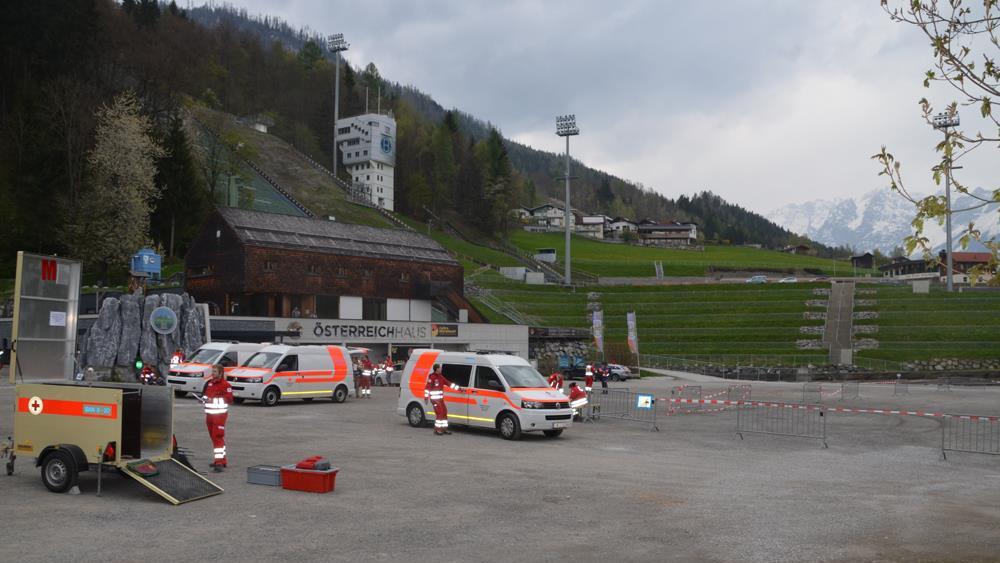 Bischofshofen: Rotes Kreuz probt den Ernstfall