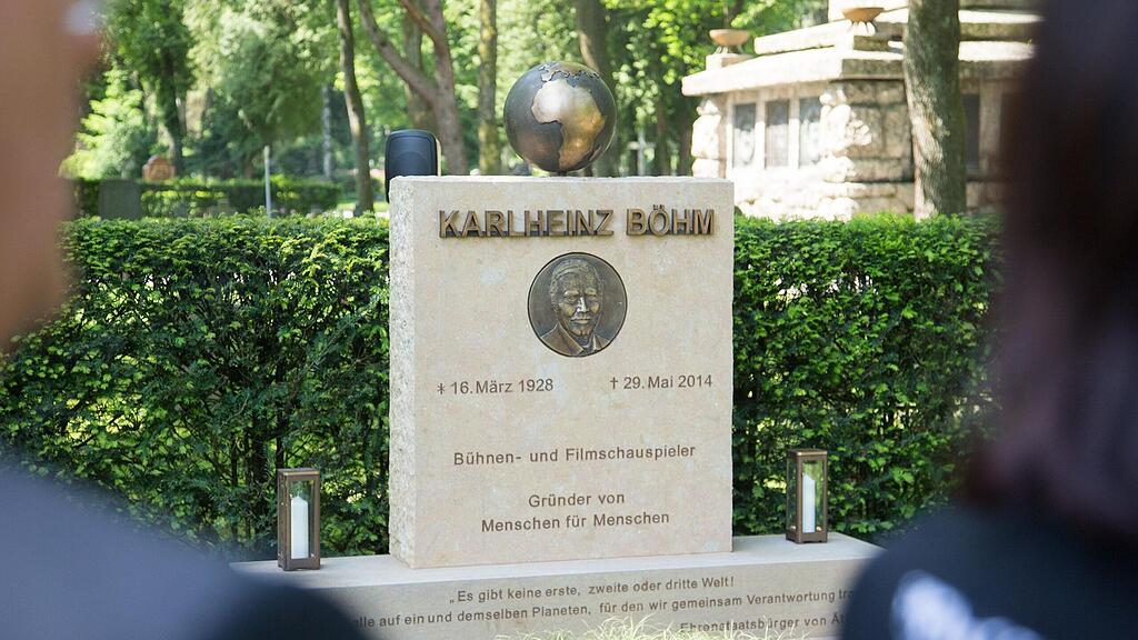 Das Ehrengrab am Salzburger Kommunalfriedhof.