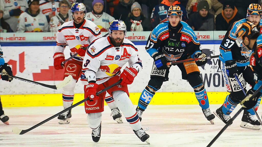 Eishockey: Red Bull Salzburg vs. Black Wings Linz