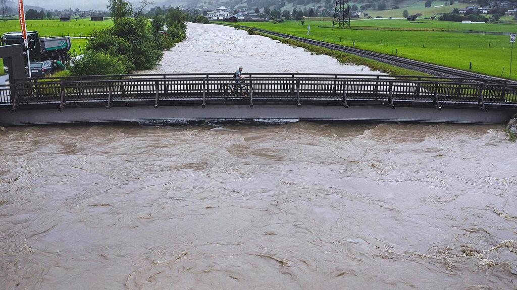 Hochwasser in Hollersbach
