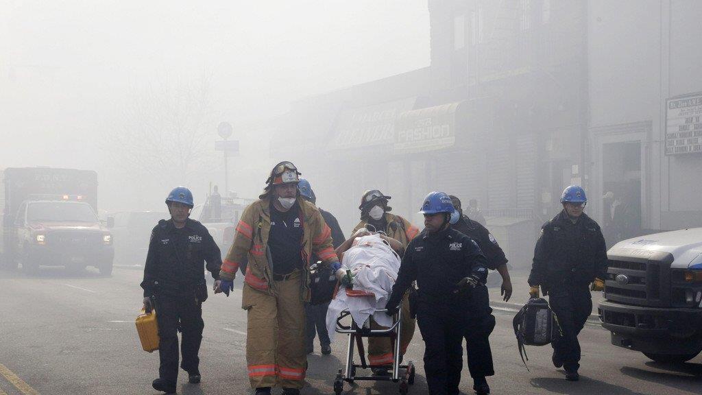 Explosion in New York: Zwei Gebäude eingestürzt