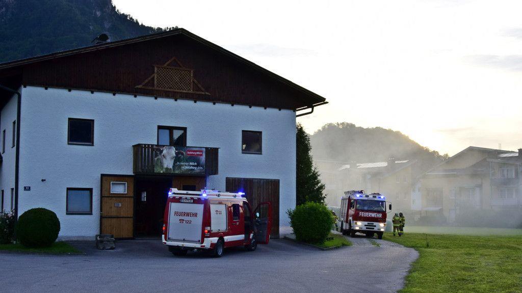 Brand in Grödig