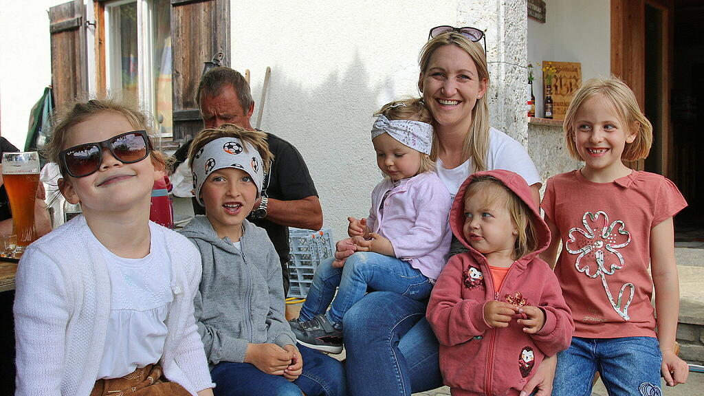 Bierfichte Aufstellen in Bad Vigaun