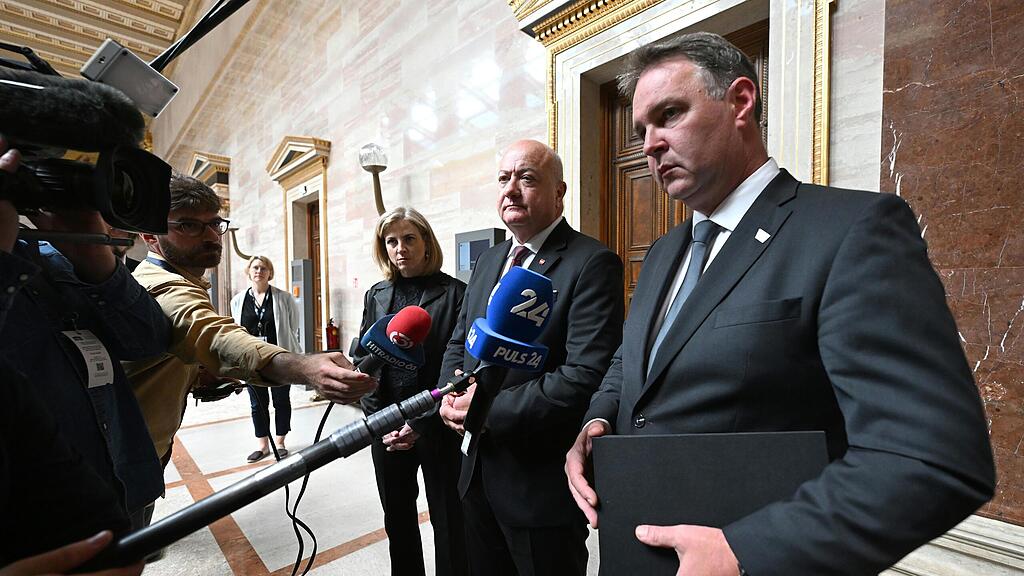 AMOKLAUF IN GRAZ: SITZUNG DES NATIONALEN SICHERHEITSRATS: MEINL-REISINGER / STOCKER / BABLER