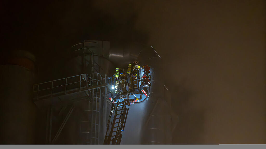 Brand bei Kaindl in Wals I