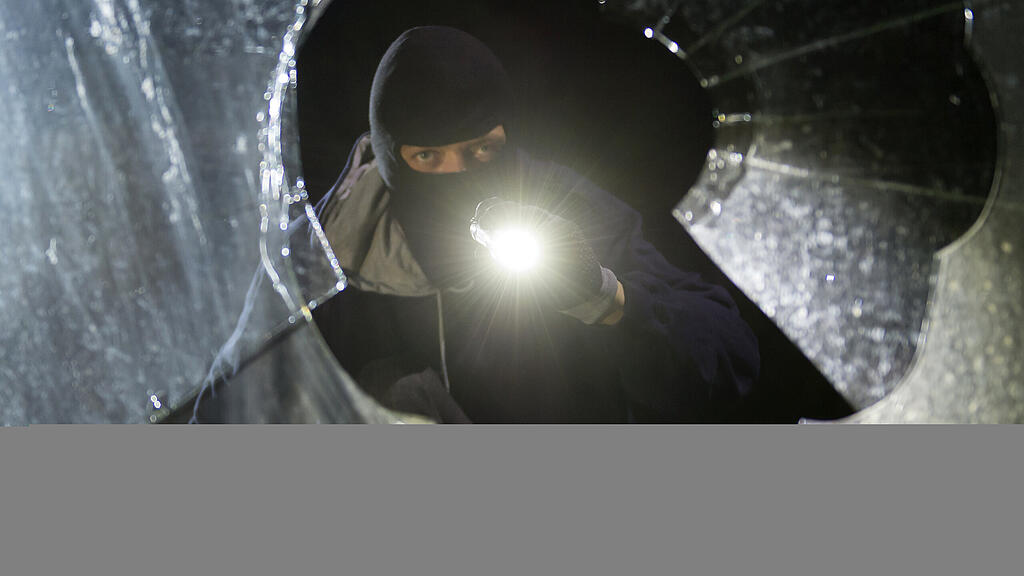 Die Einbrecher drangen meist über Fenster oder Balkontüren ein. (Symbolbild)