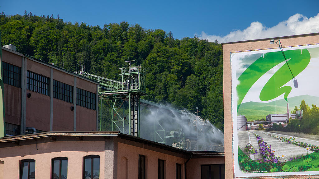 Gasaustritt bei Austrocel III