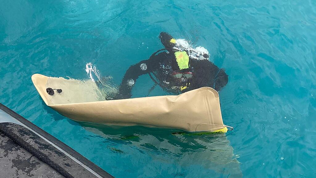Bergung Holzboot Attersee