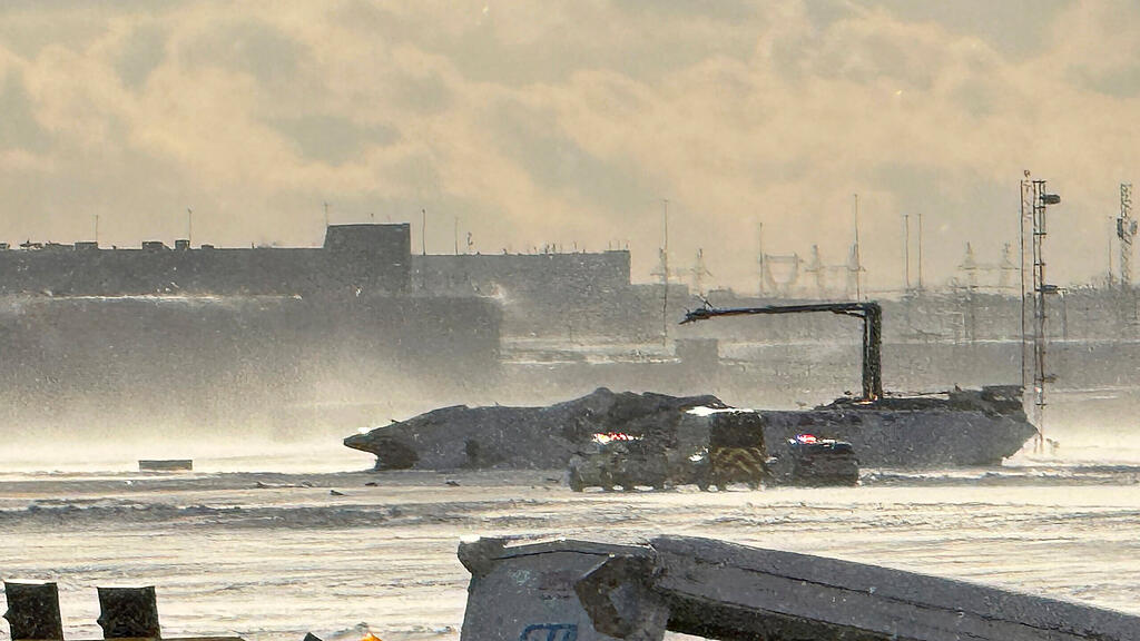 Flugzeug-Bruchlandung in Toronto