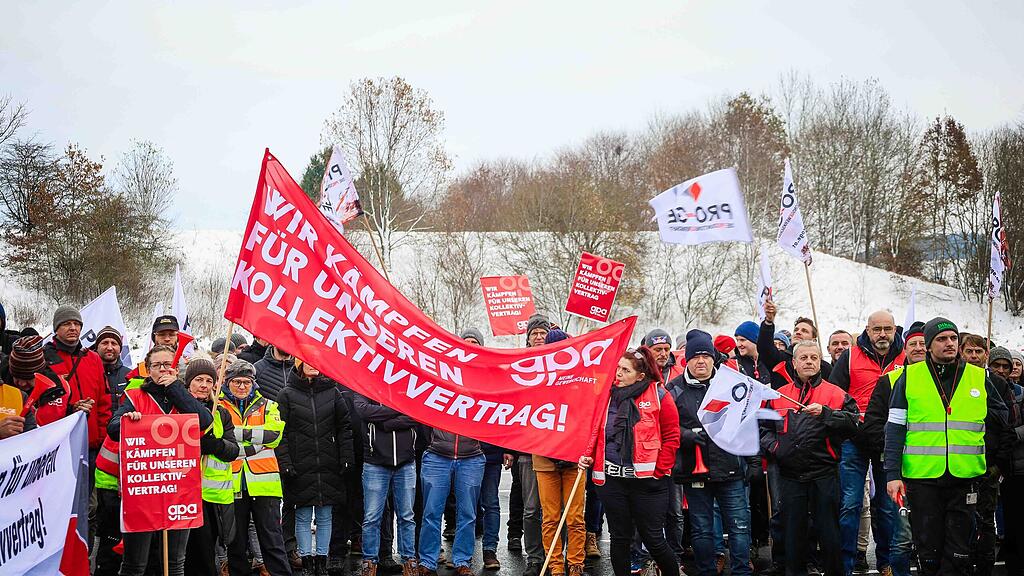 Streik Palfinger