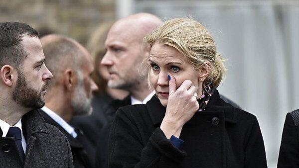 Ministerpräsidentin Helle Thorning-Schmidt trauert