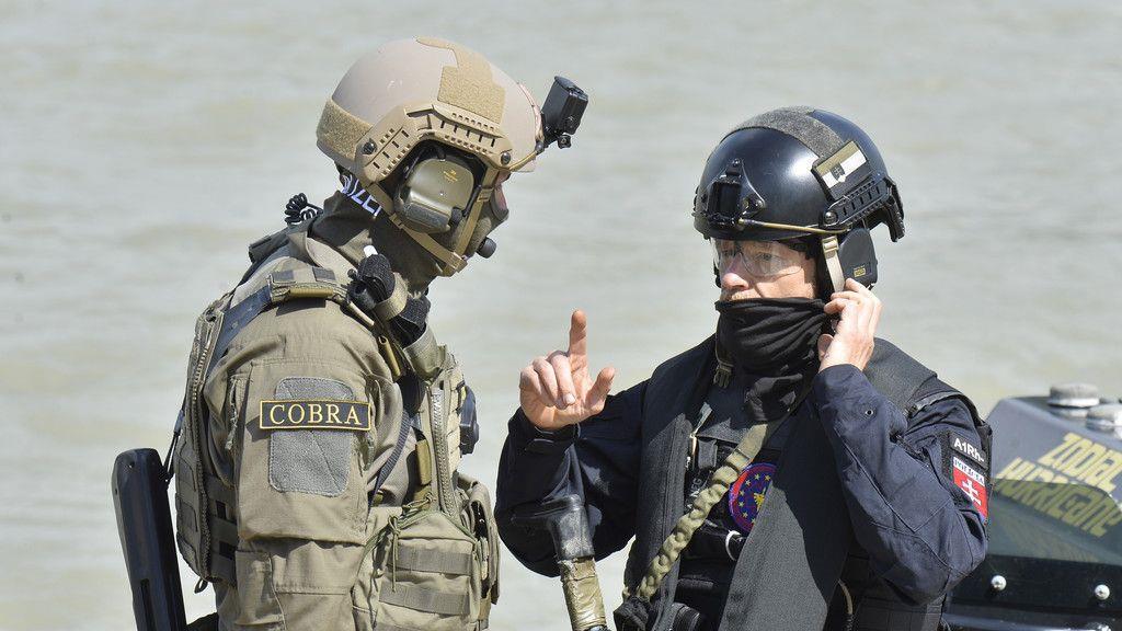 Terrorübung auf der Donau