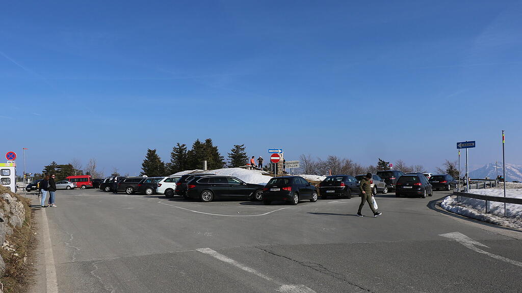 Park-Chaos am Gaisberg