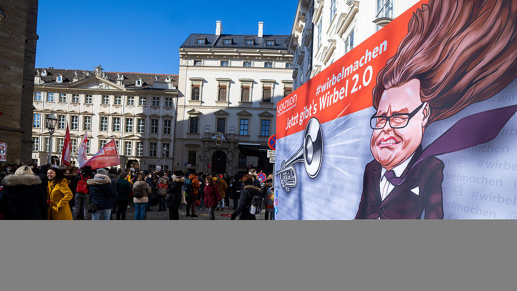 Kindergarten-Personal streikt in Wien