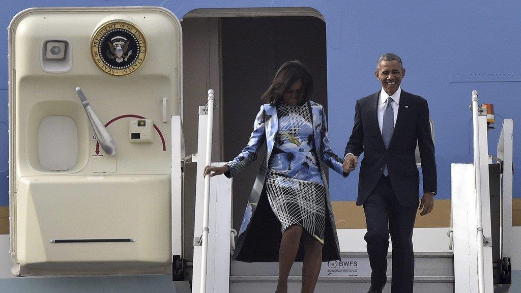 Die Air Force One in Aktion