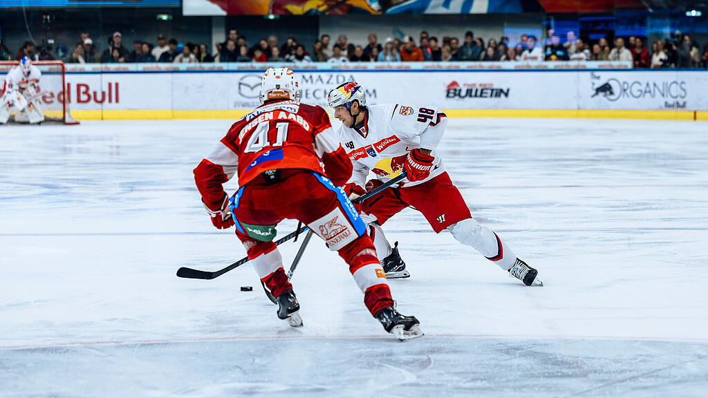 ICE Hockey League : EC Red Bull Salzburg gegen KAC