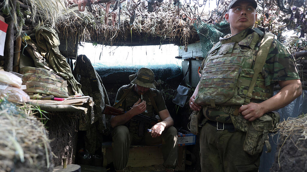 Ukraine-Krieg, Woche 17: Soldaten nahe Kostjantyniwka