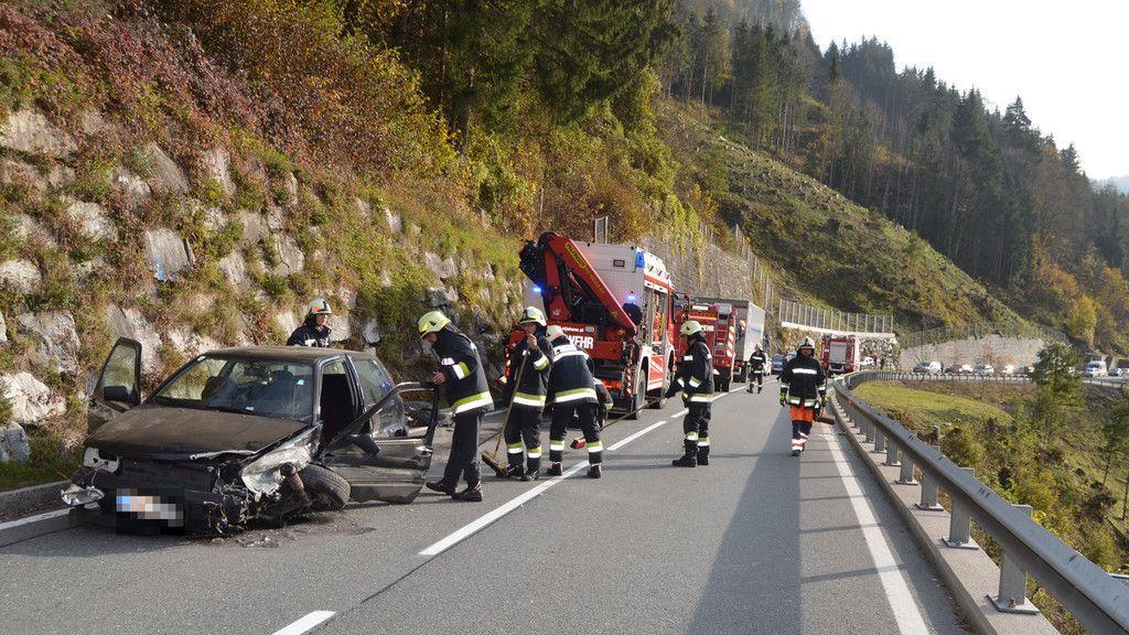 Unfall zwischen Wagrain und St. Johann im Pongau