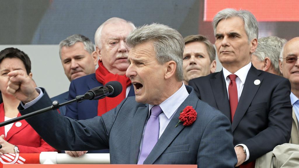 1. Mai-Aufmarsch der SPÖ