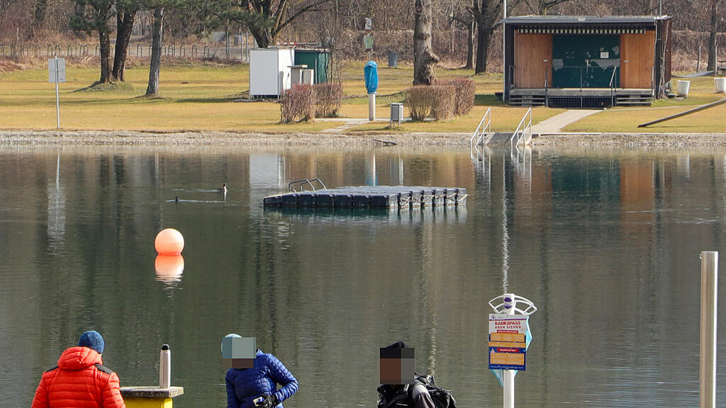eisschwimmer gerettet salzachsee
